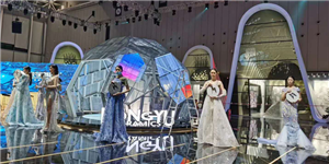 廣東佛山潭洲國際會(huì)展中心52平方米足球透明屏