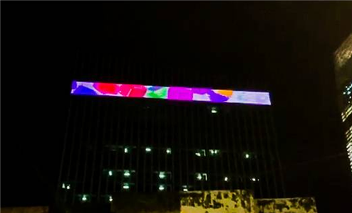 馬來(lái)西亞_1200平米_樓體包圍